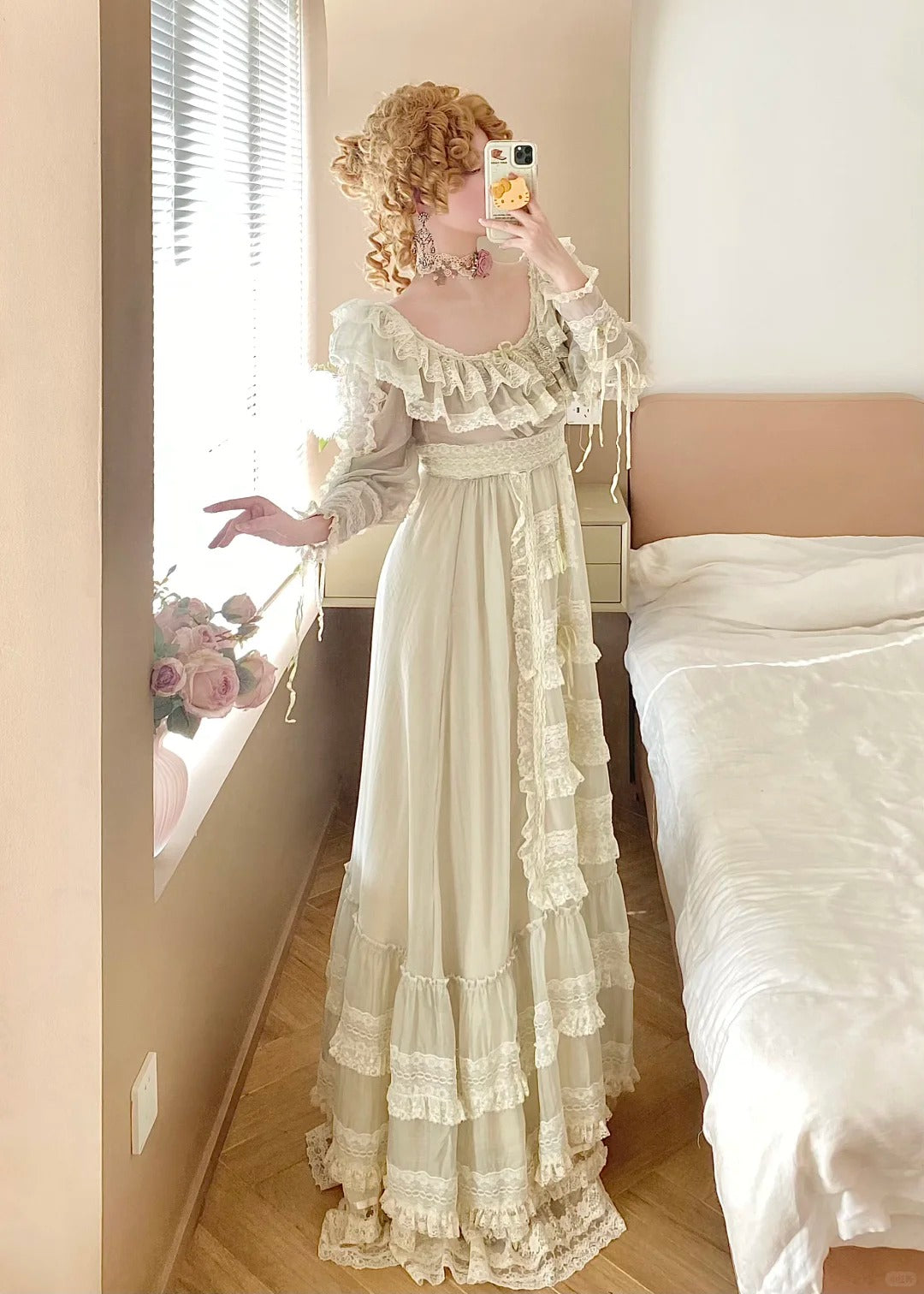 Elegant Prom Dress Off Shoulder Pleated Lace Birthday Party Dress Evening Dress D2850