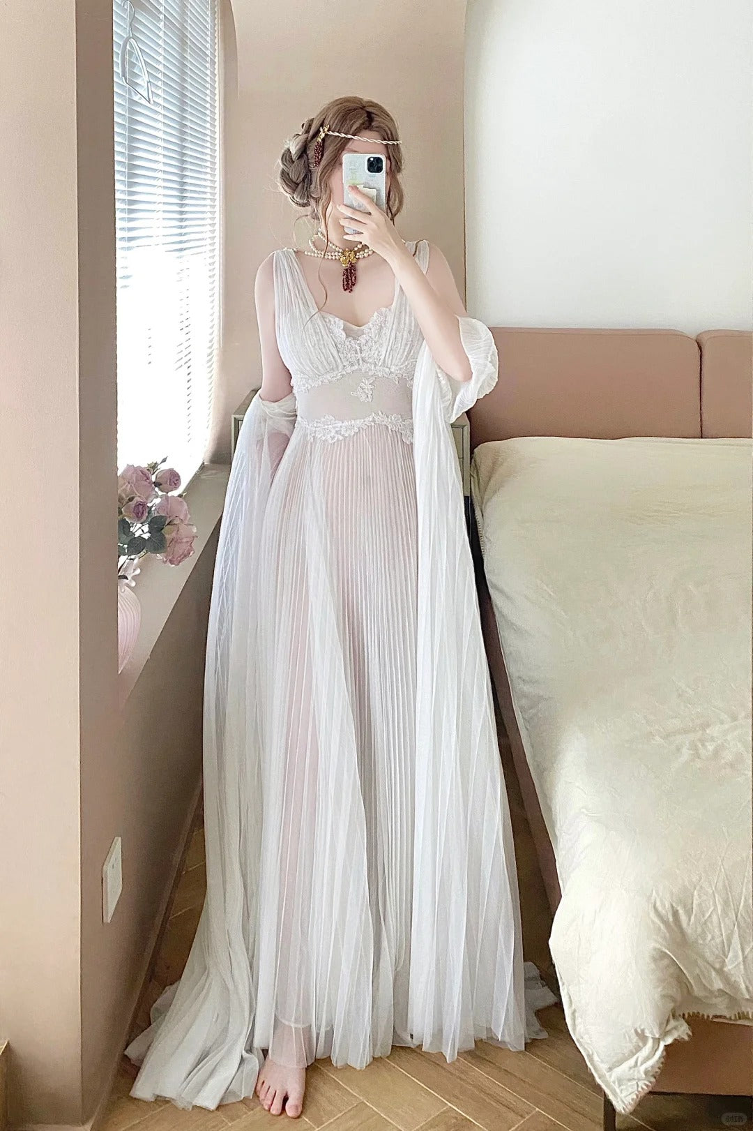 Sexy Prom Dress A Line Sweetheart Pleated Tulle Evening Dress Gala Dress D2857