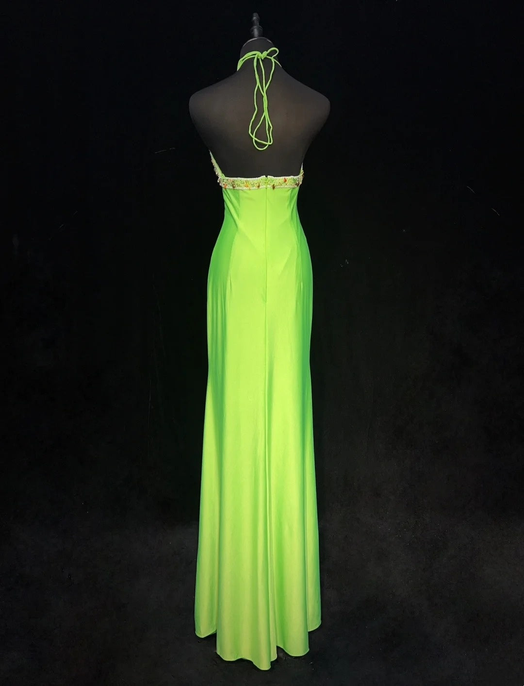 Stunning Prom Dress Halter Beading Evening Dress Gala Dress Party Dress D2907