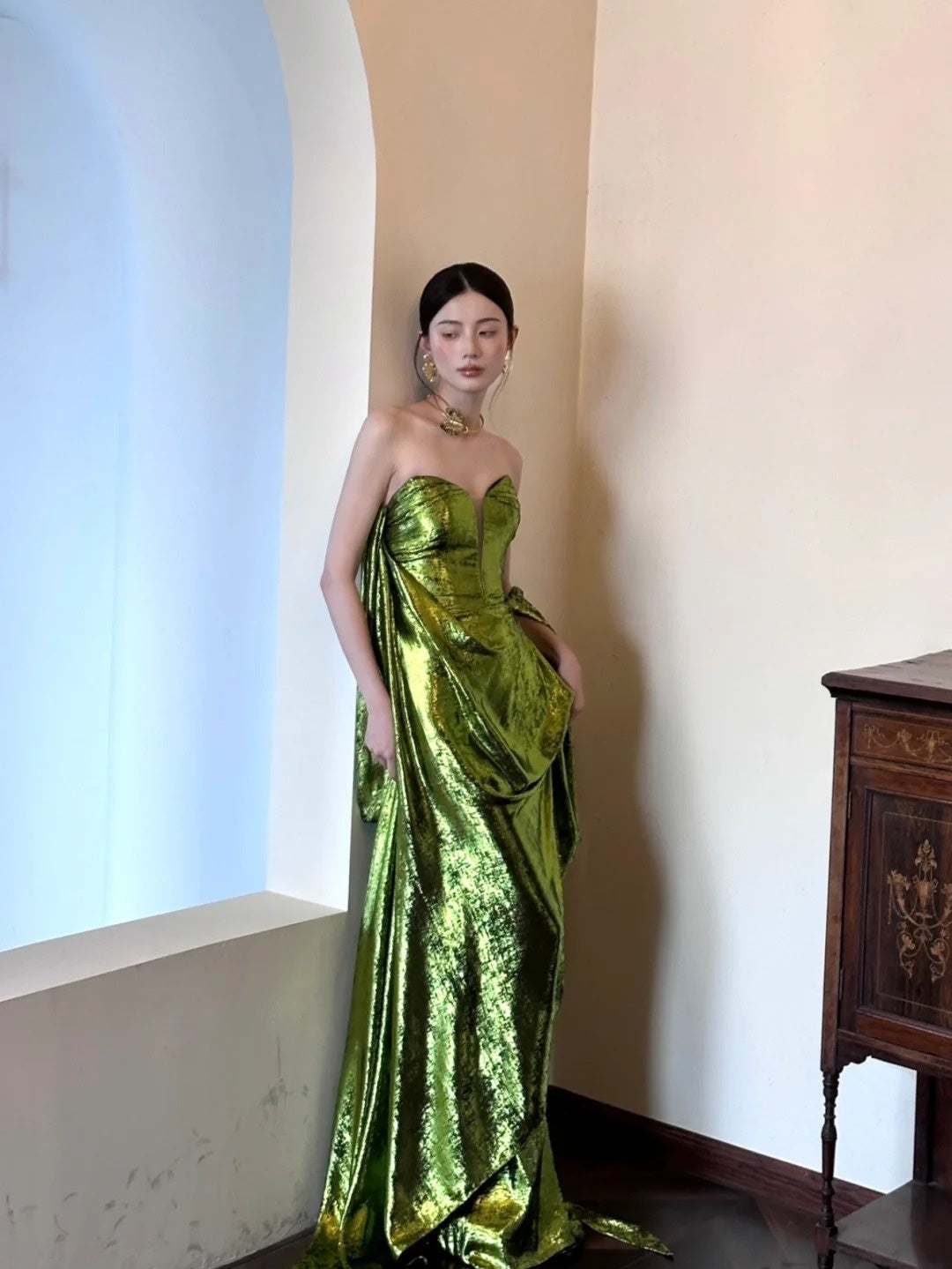 Charming Prom Dress Sweetheart Pleated Party Dress Gala Dress Evening Dress D2954