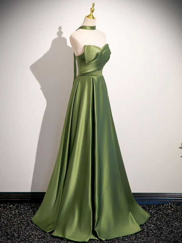 Elegant Prom Dress A Line Sweetheart Pleated Evening Dress Gala Dress D2963
