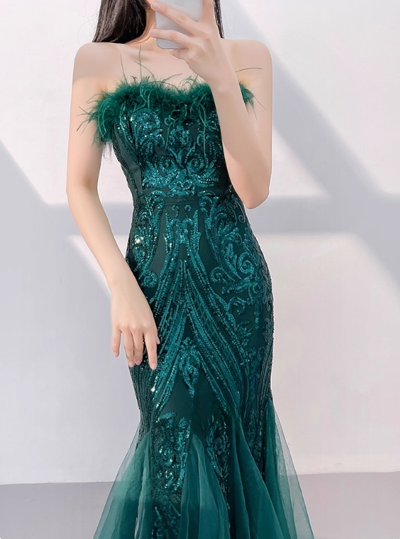 Shiny Prom Dress Sweetheart Tulle Evening Dress Gala Dress Party Dress D2973