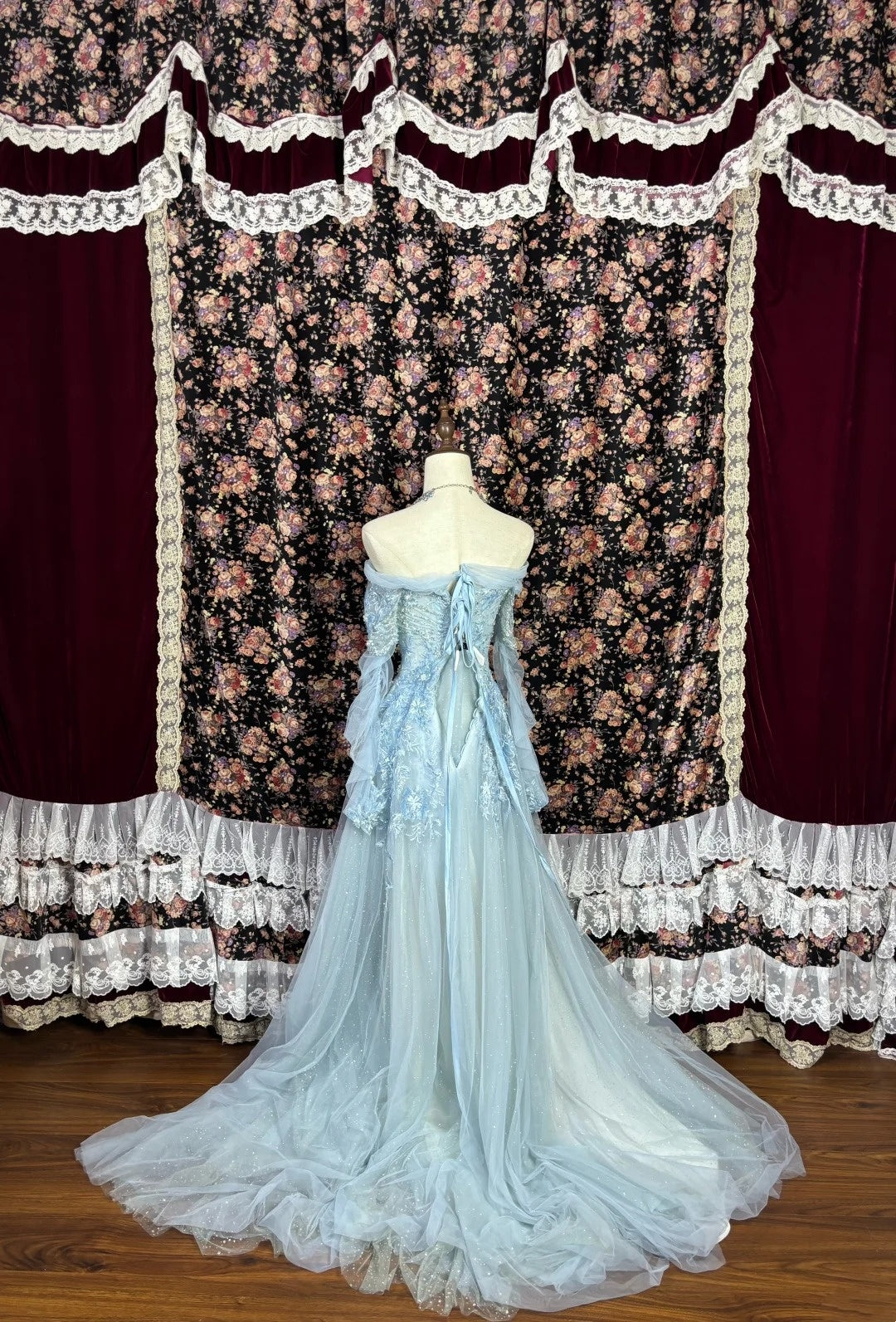 Charming Prom Dress A Line Off Shoulder Pleated Long Gala Dress Evening Dress D3008