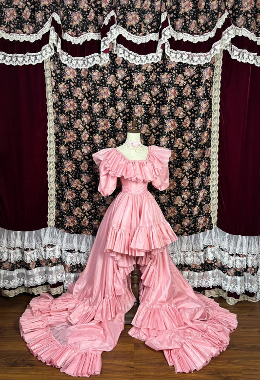 Charmante robe de bal à traîne plissée, robe d'anniversaire, robe de soirée, robe de Quinceanera D3012