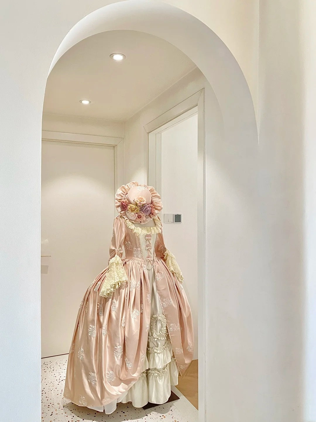 Sweet Prom Dress Square Neck Pleated Ball Gown Evening Dress Birthday Party Dress Quinceanera Dress D3023