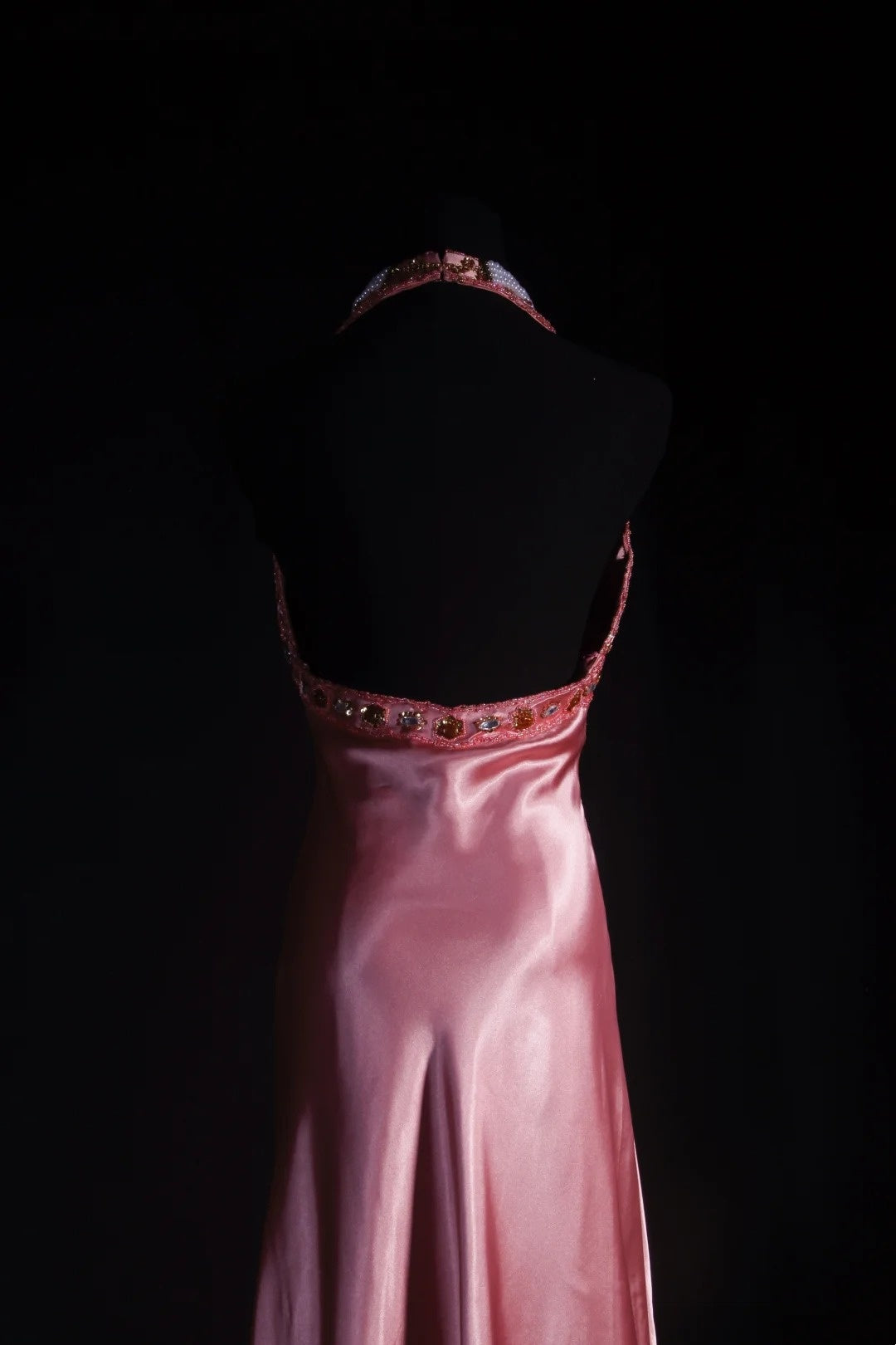 Charming Prom Dress A Line Halter Crystal Evening Dresses Birthday Party Dress Gala Dress D3037