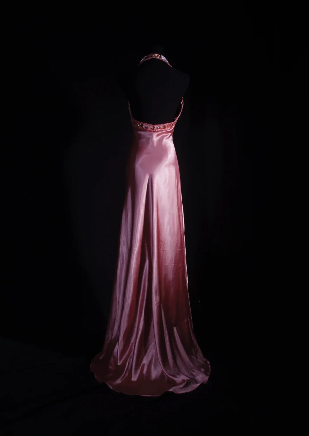 Charming Prom Dress A Line Halter Crystal Evening Dresses Birthday Party Dress Gala Dress D3037