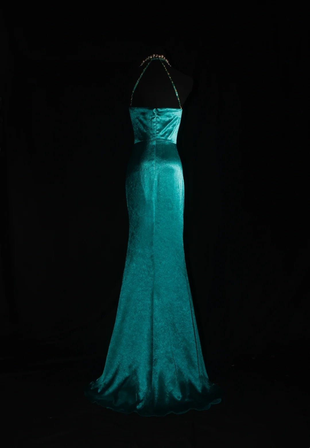 Gorgeous Prom Dress Halter Pleated Evening Dresses Gala Dress D3041