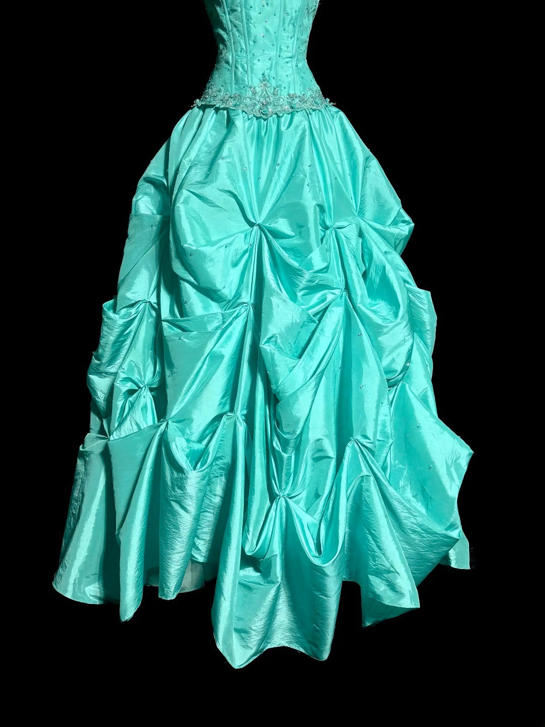 Jolie robe de bal plissée en cœur, robe de soirée, robe de Quinceanera D3198