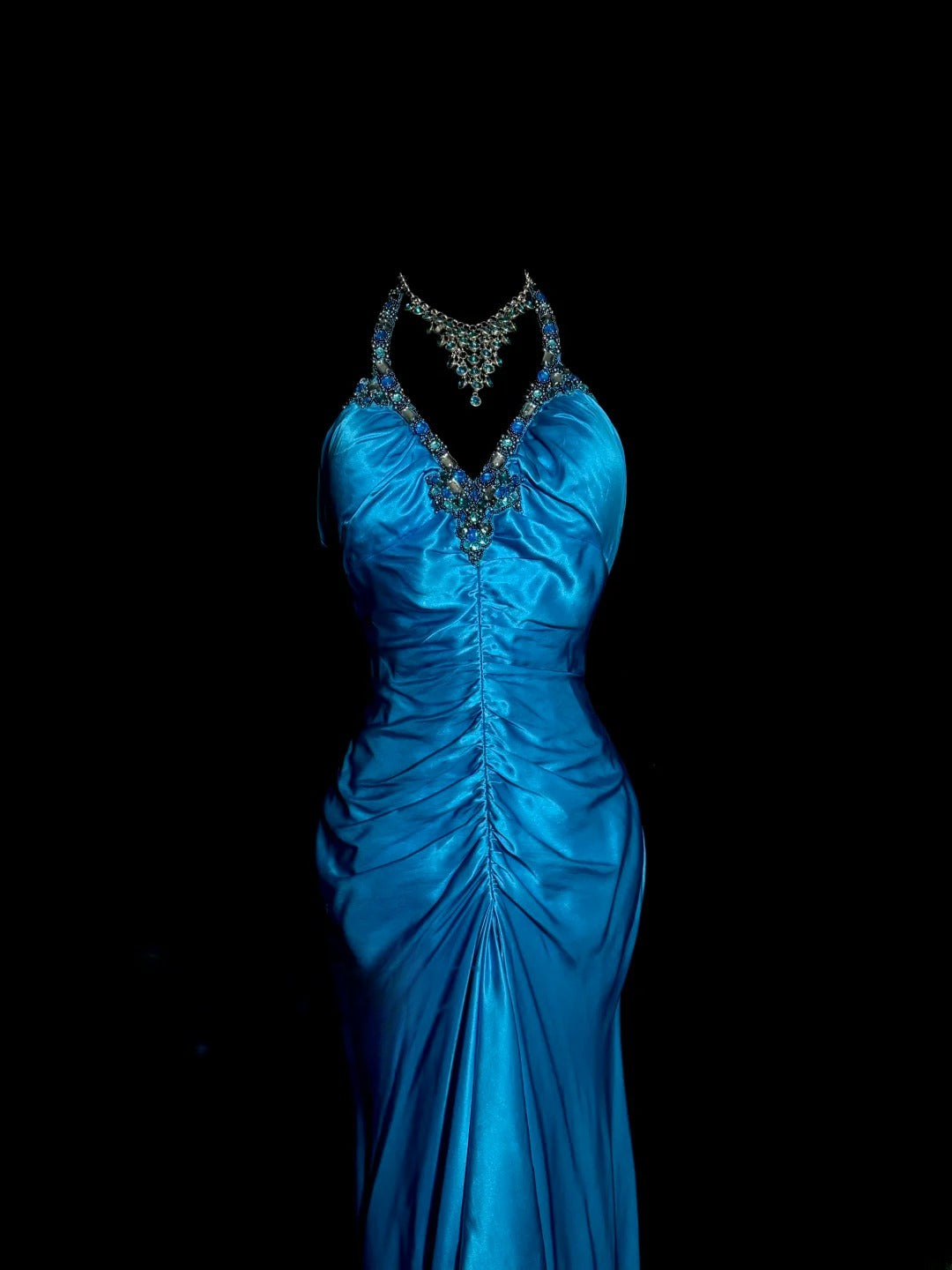 Gorgeous Prom Dress Halter Pleated Asymmetrical Hem Evening Dress Cocktail Dress Birthday Party Dress D3213