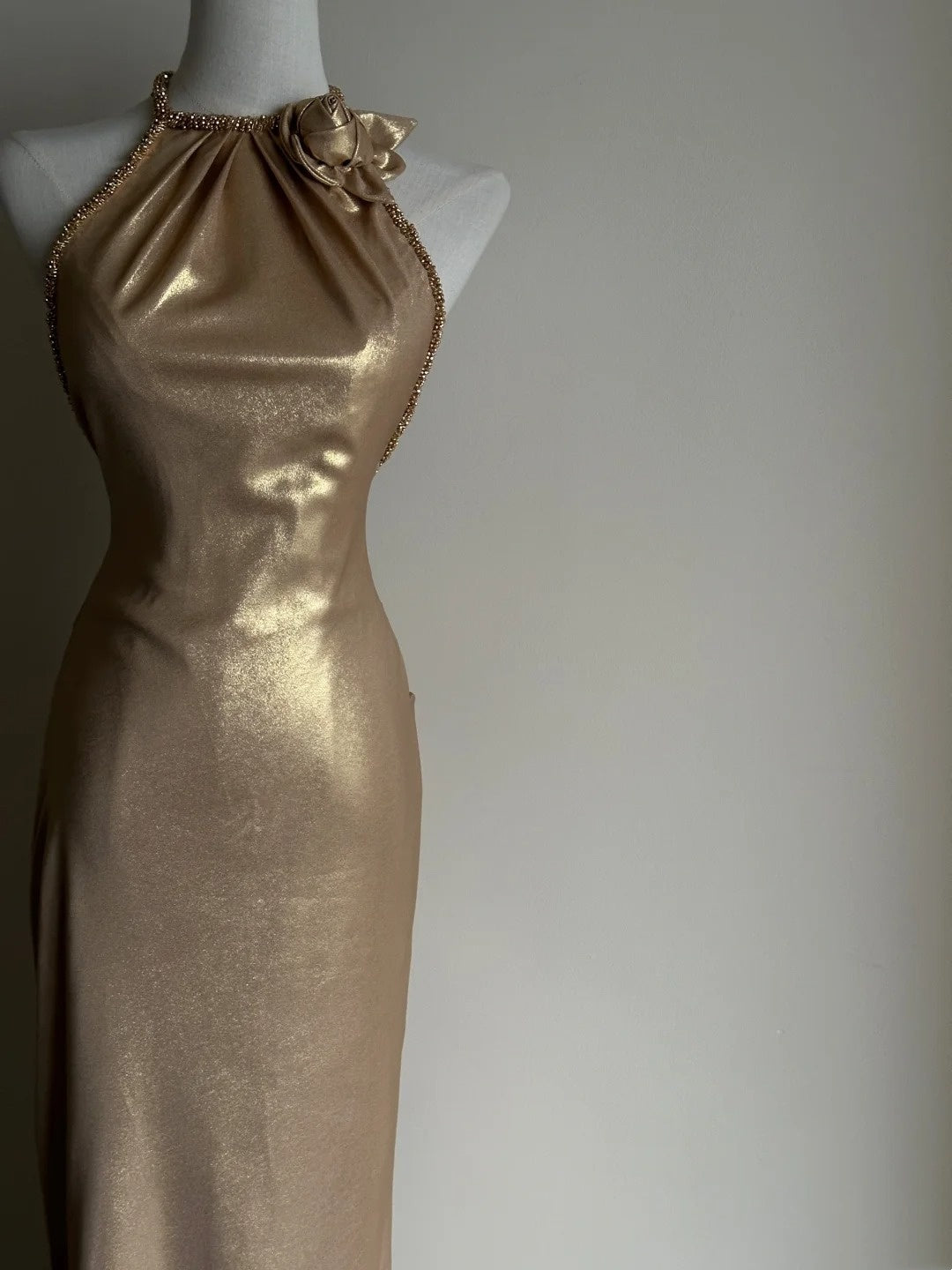 Robe de bal de beauté, robe de soirée sirène dos nu, robe de gala D3353