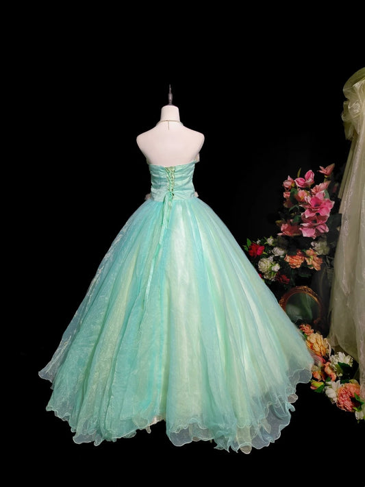 Neuestes Ballkleid A-Linie Schatz Plissee Abendkleid Galakleid Geburtstagspartykleid D3416