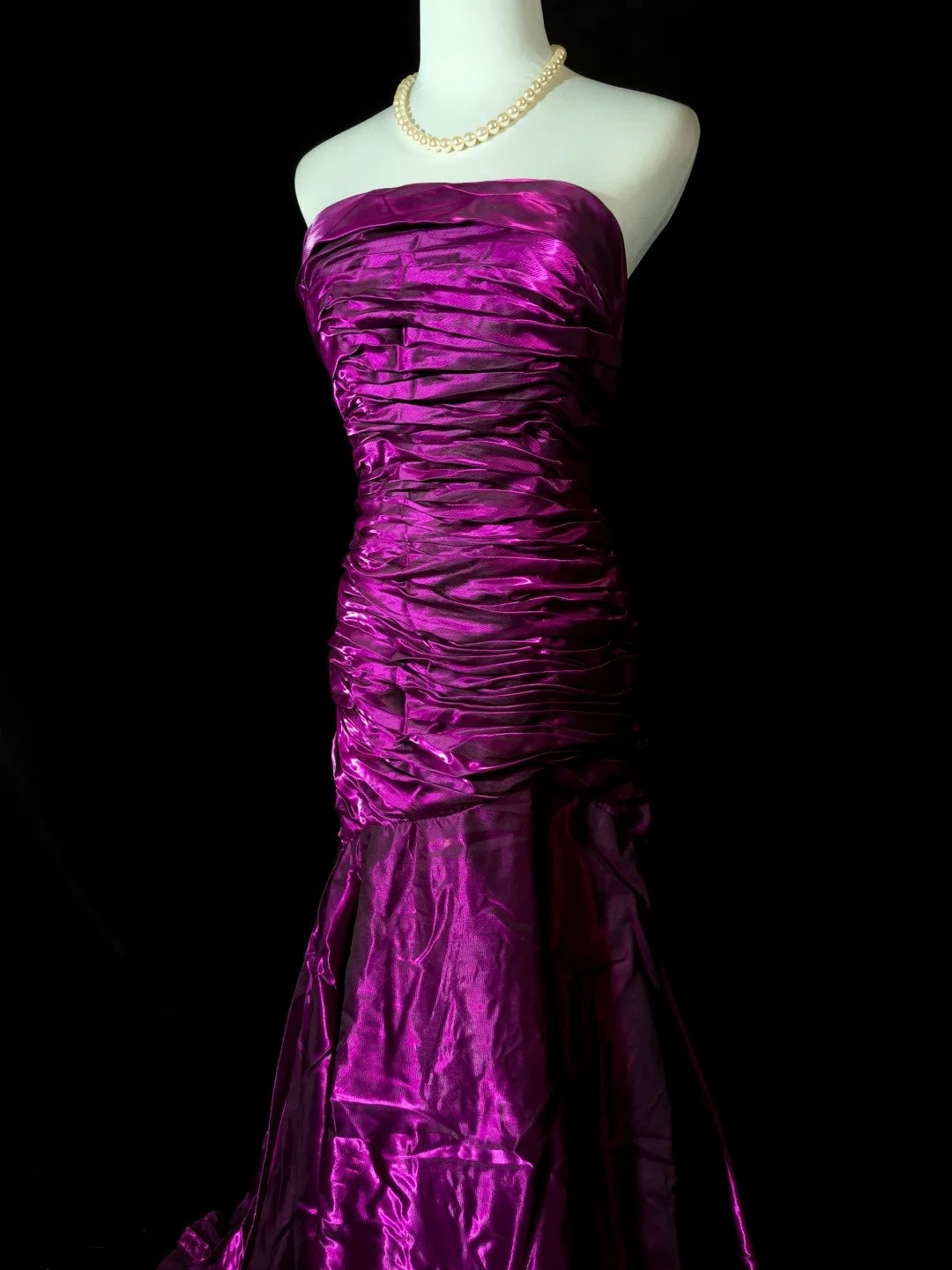 Robe de bal brillante à paillettes et col en cœur, robe de soirée sirène, robe de gala, robe de fête d'anniversaire, D3415