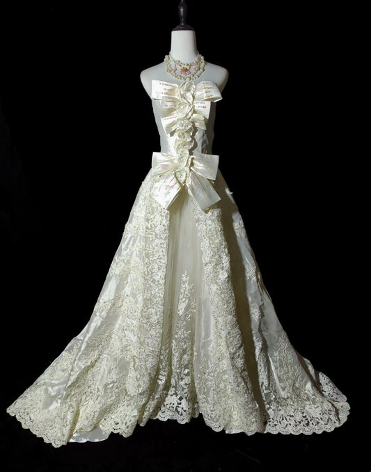 Beauty Brautkleid A-Linie Herzausschnitt Plissee Brautkleid D3302