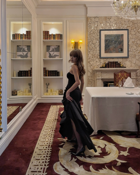 Sexy Prom Dress Strapless Pleated Slit Mermaid Evening Gown Cocktail Dress D3459