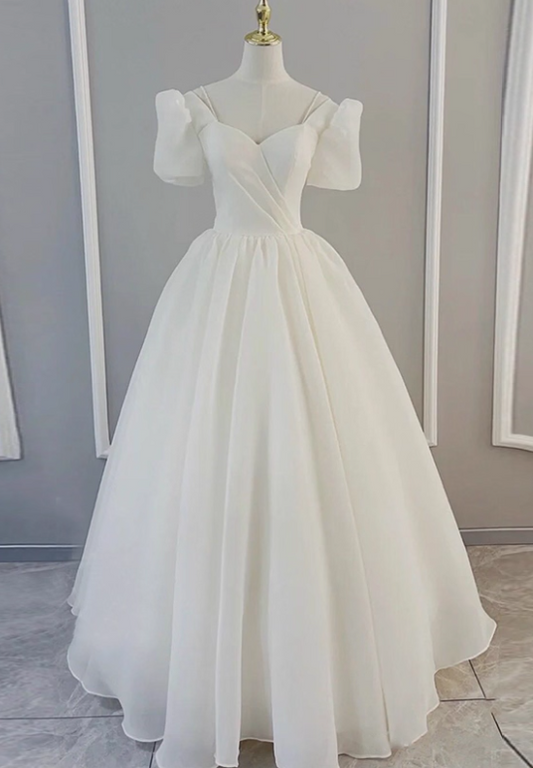 Beauty Wedding Dress Sweetheart Pleated Wedding Dress D3490