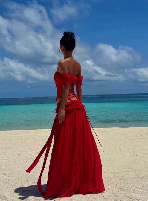 Glänzendes Ballkleid mit herzförmigem Pailletten-Meerjungfrauen-Abendkleid, Galakleid, Geburtstagspartykleid, D3415