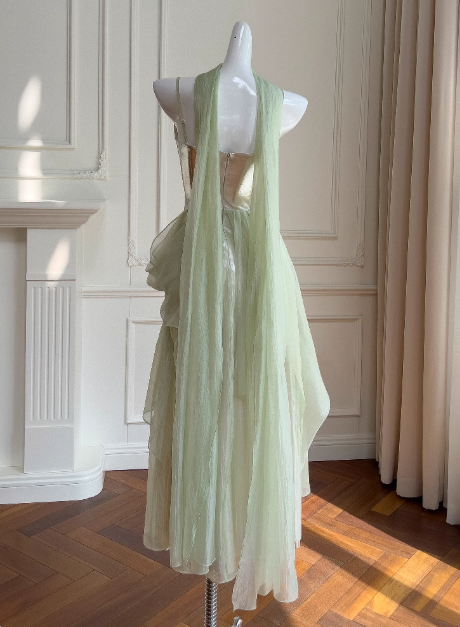 Glänzendes Ballkleid mit herzförmigem Pailletten-Meerjungfrauen-Abendkleid, Galakleid, Geburtstagspartykleid, D3415