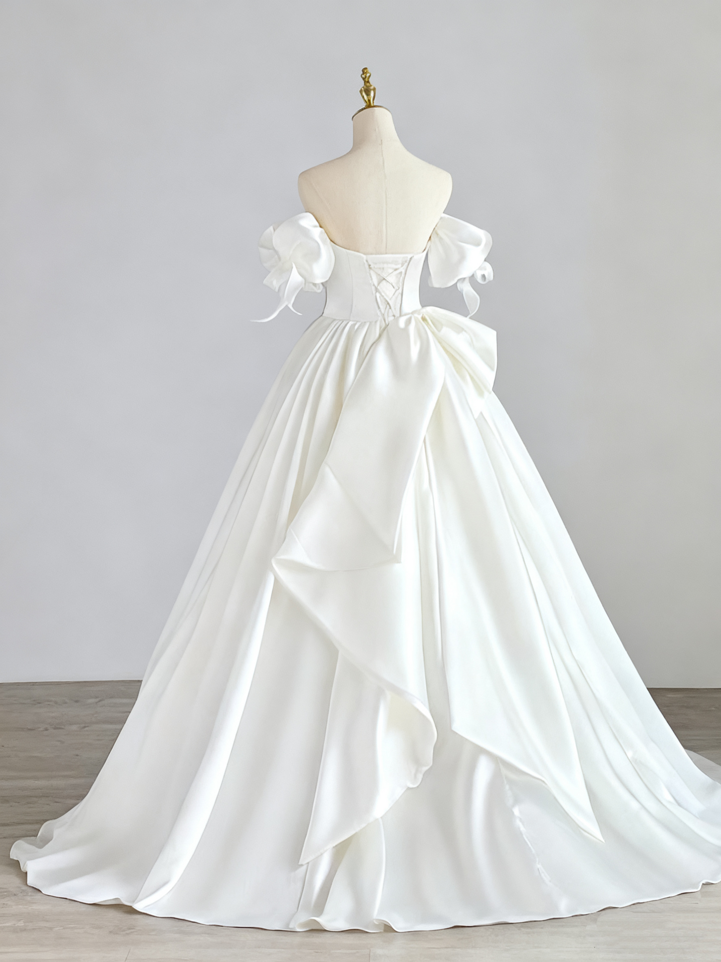 Beauty Wedding Dress Sweetheart Pleated Tulle Wedding Dress D3253