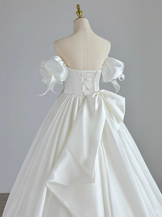 Beauty Wedding Dress Sweetheart Pleated Tulle Wedding Dress D3253