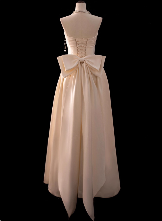 Pretty Wedding Dress A Line Strapless Pleated Wedding Dress D3255