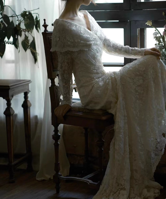 Robe de mariée beauté A-Line, décolleté en cœur, plissée, D3302