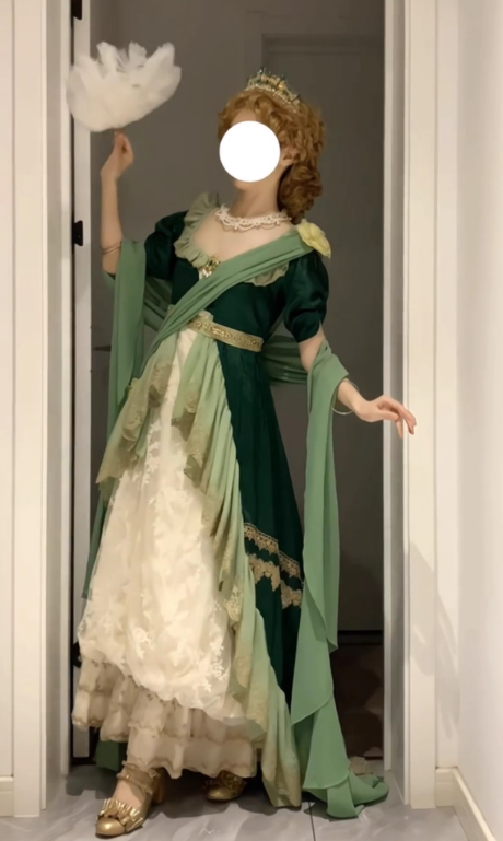 Charming Prom Dress Square Neck Pleated Lace Evening Dress Birthday Party Dress D3606