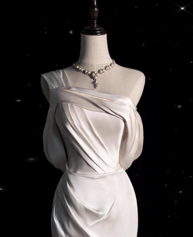 Beauty Brautkleid A-Linie Herzausschnitt Plissee Brautkleid D3302