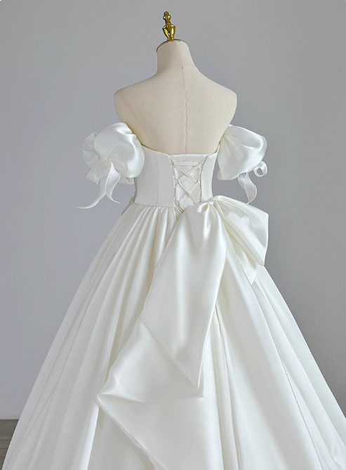 Newest Wedding Dress V-neck Pleated Tulle Wedding Dress D3793