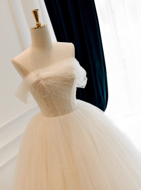 Beauty Brautkleid A-Linie Herzausschnitt Plissee Brautkleid D3302