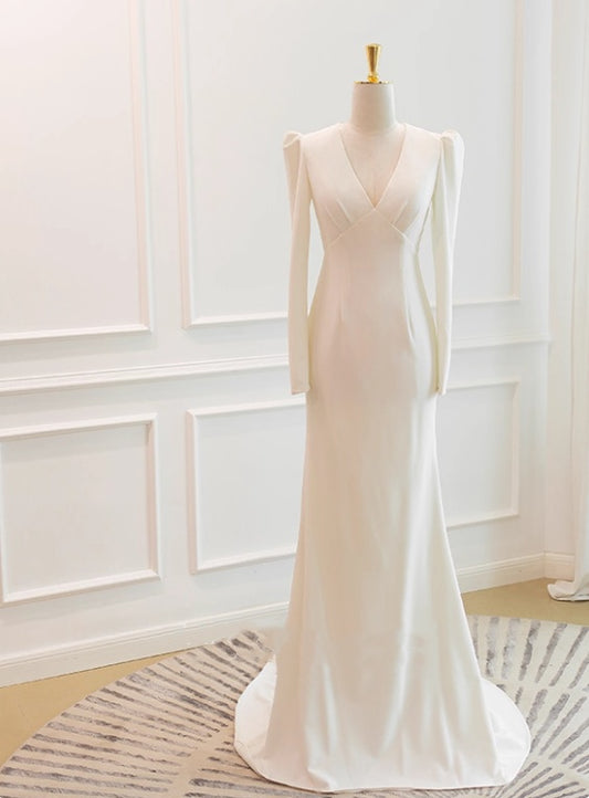Beauty Brautkleid A-Linie Herzausschnitt Plissee Brautkleid D3302
