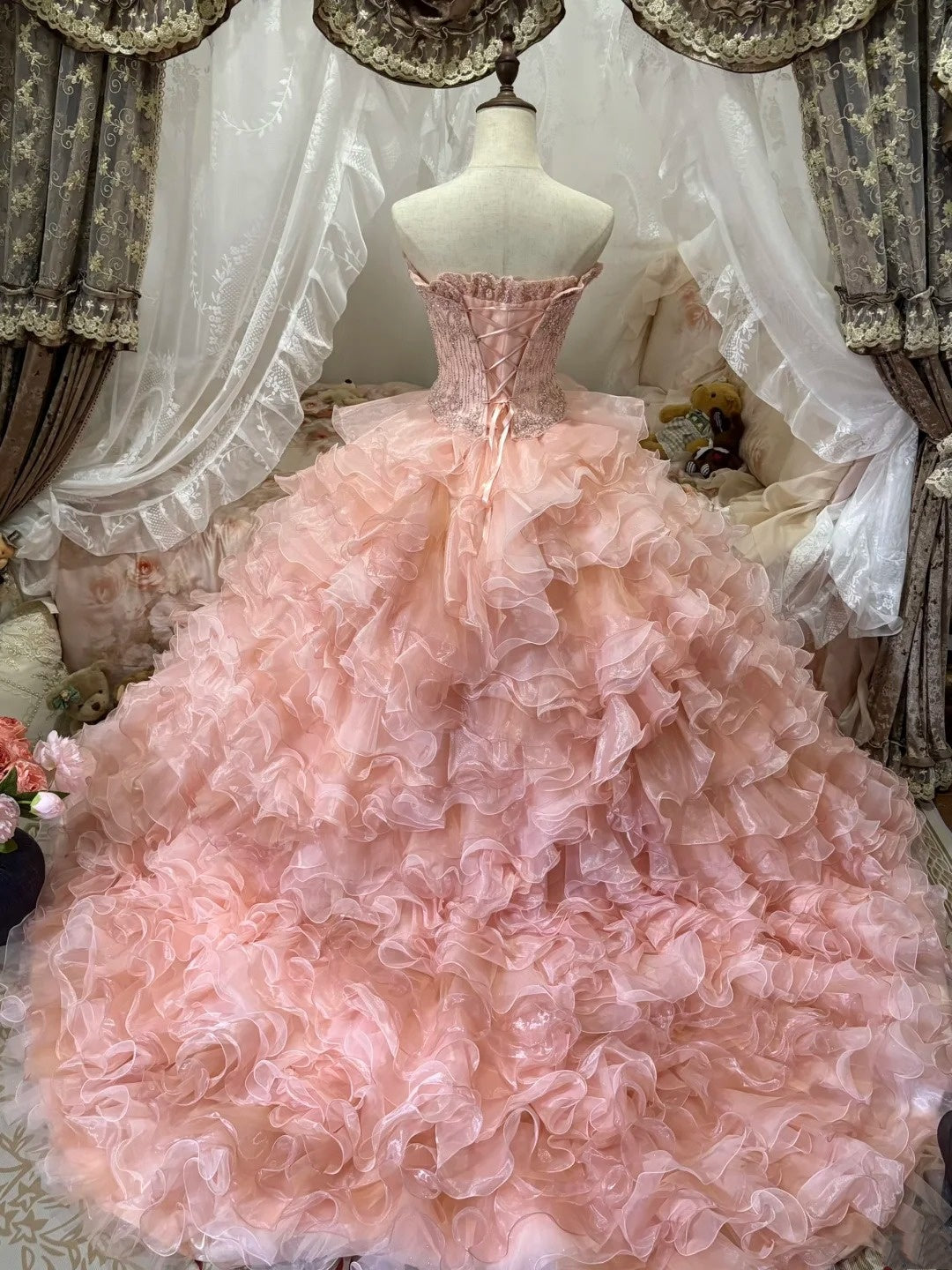 Robe de bal brillante à paillettes et col en cœur, robe de soirée sirène, robe de gala, robe de fête d'anniversaire, D3415