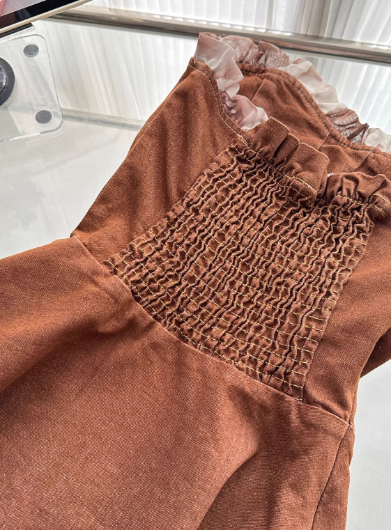 Robe longue fendue à bretelles spaghetti pour femme, tenue d'anniversaire, tenue de soirée, bord de mer, D3241