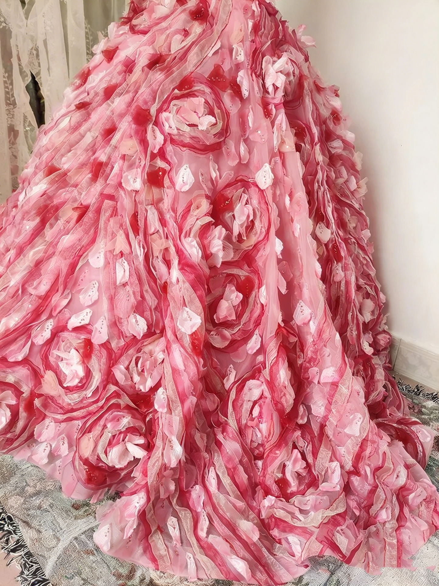 New Design Prom Dress Strapless Ball Gown Birthday Party Outfits Evening Dress Quinceanera Dress D4090