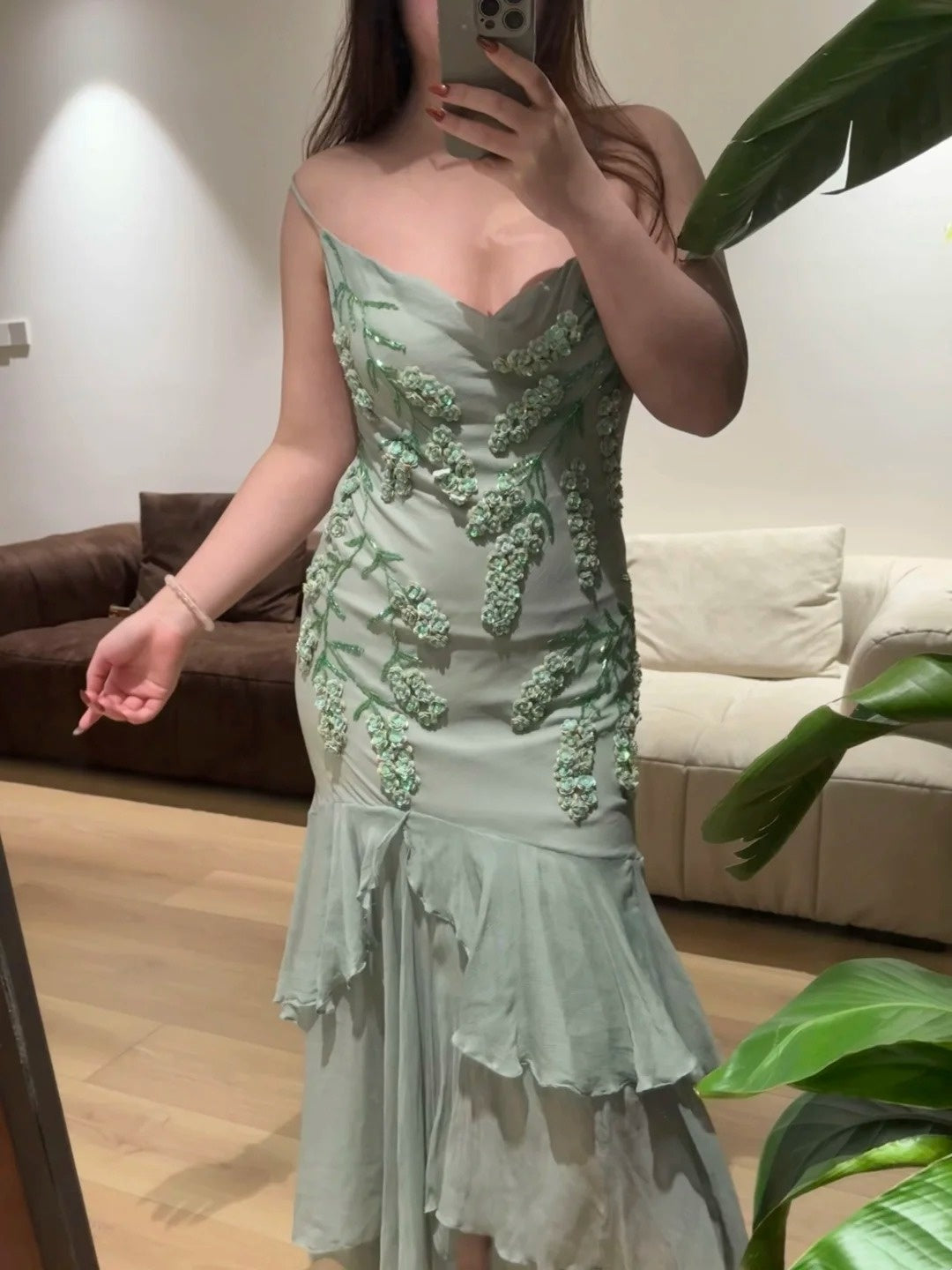 Robe de bal brillante à paillettes et col en cœur, robe de soirée sirène, robe de gala, robe de fête d'anniversaire, D3415