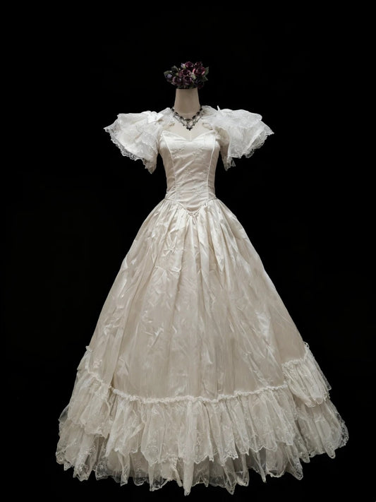 Beauty Brautkleid A-Linie Herzausschnitt Plissee Brautkleid D3302