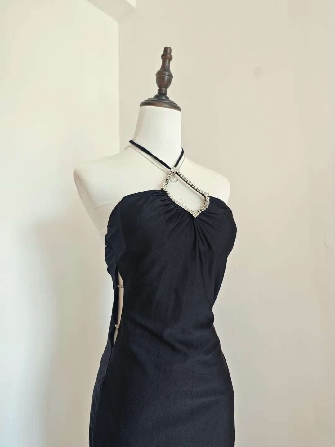 Glänzendes Ballkleid mit herzförmigem Pailletten-Meerjungfrauen-Abendkleid, Galakleid, Geburtstagspartykleid, D3415
