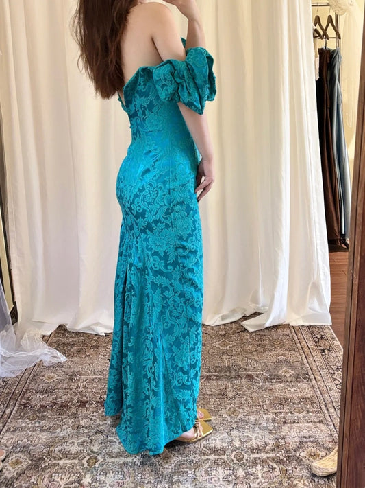 Glänzendes Ballkleid mit herzförmigem Pailletten-Meerjungfrauen-Abendkleid, Galakleid, Geburtstagspartykleid, D3415