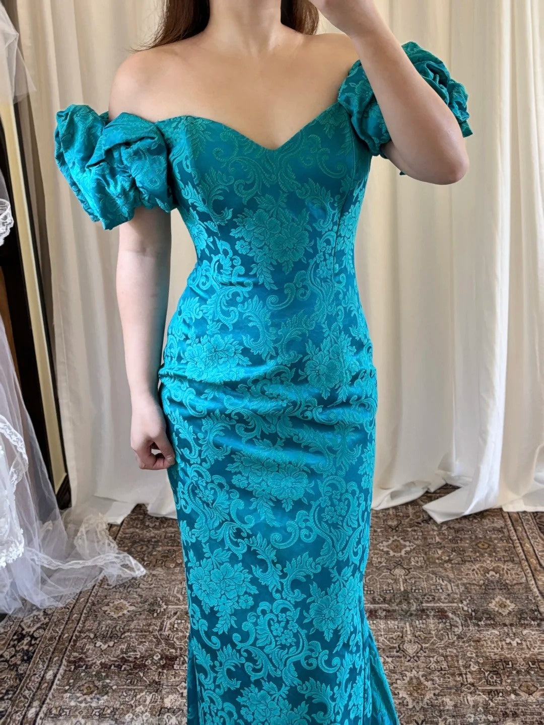 Glänzendes Ballkleid mit herzförmigem Pailletten-Meerjungfrauen-Abendkleid, Galakleid, Geburtstagspartykleid, D3415