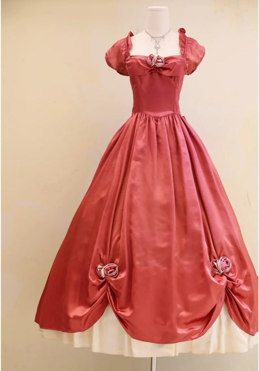 Glänzendes Ballkleid mit herzförmigem Pailletten-Meerjungfrauen-Abendkleid, Galakleid, Geburtstagspartykleid, D3415