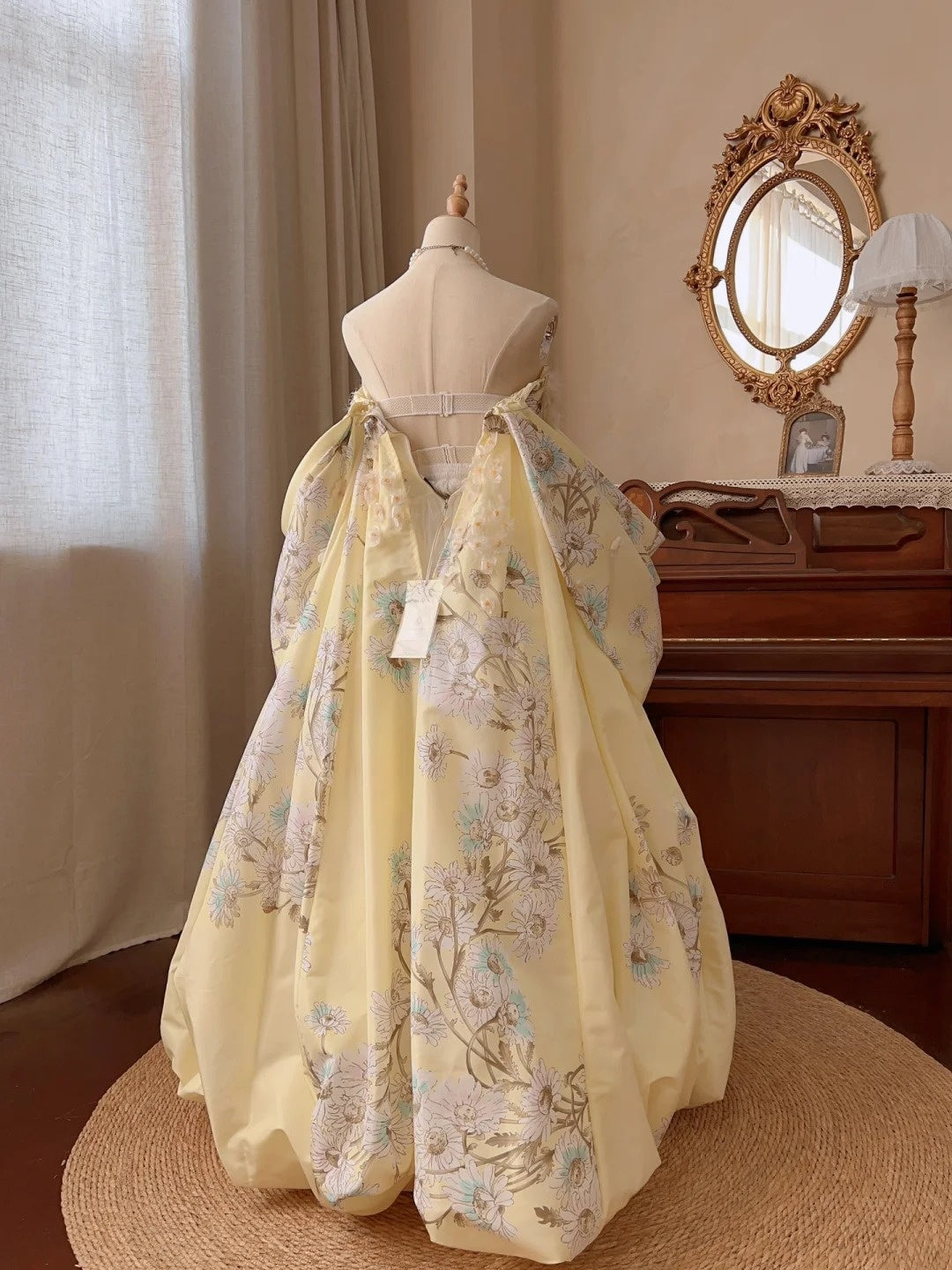 Glänzendes Ballkleid mit herzförmigem Pailletten-Meerjungfrauen-Abendkleid, Galakleid, Geburtstagspartykleid, D3415