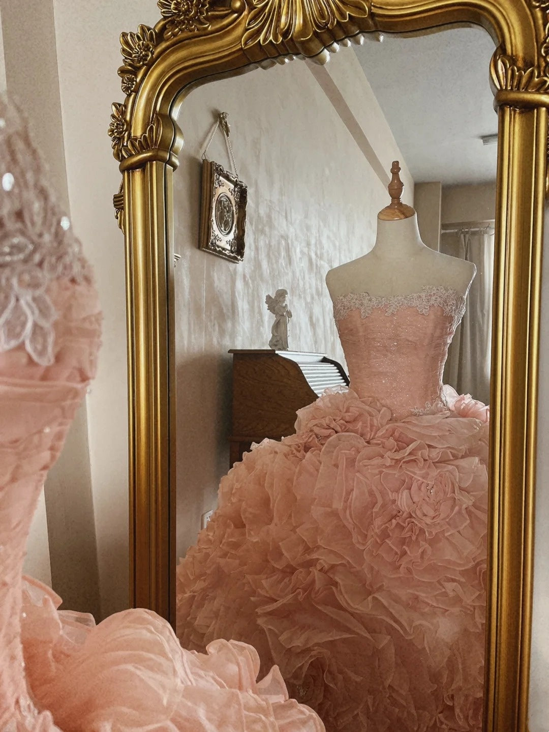 Glänzendes Ballkleid mit herzförmigem Pailletten-Meerjungfrauen-Abendkleid, Galakleid, Geburtstagspartykleid, D3415