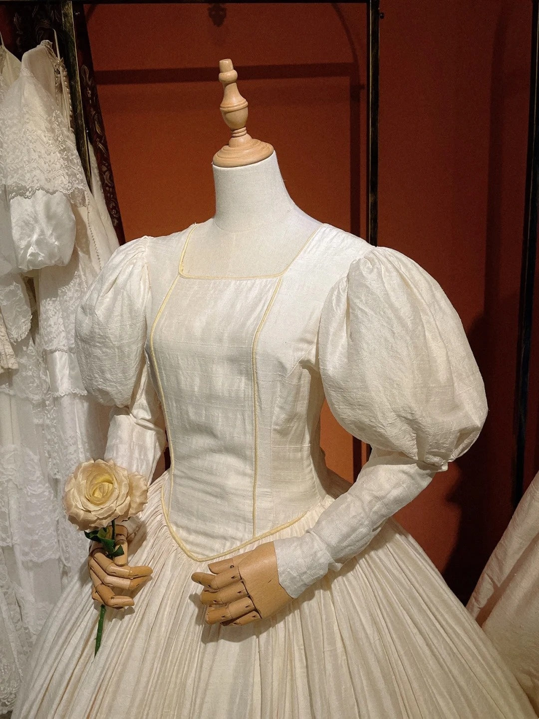 Beauty Brautkleid A-Linie Herzausschnitt Plissee Brautkleid D3302