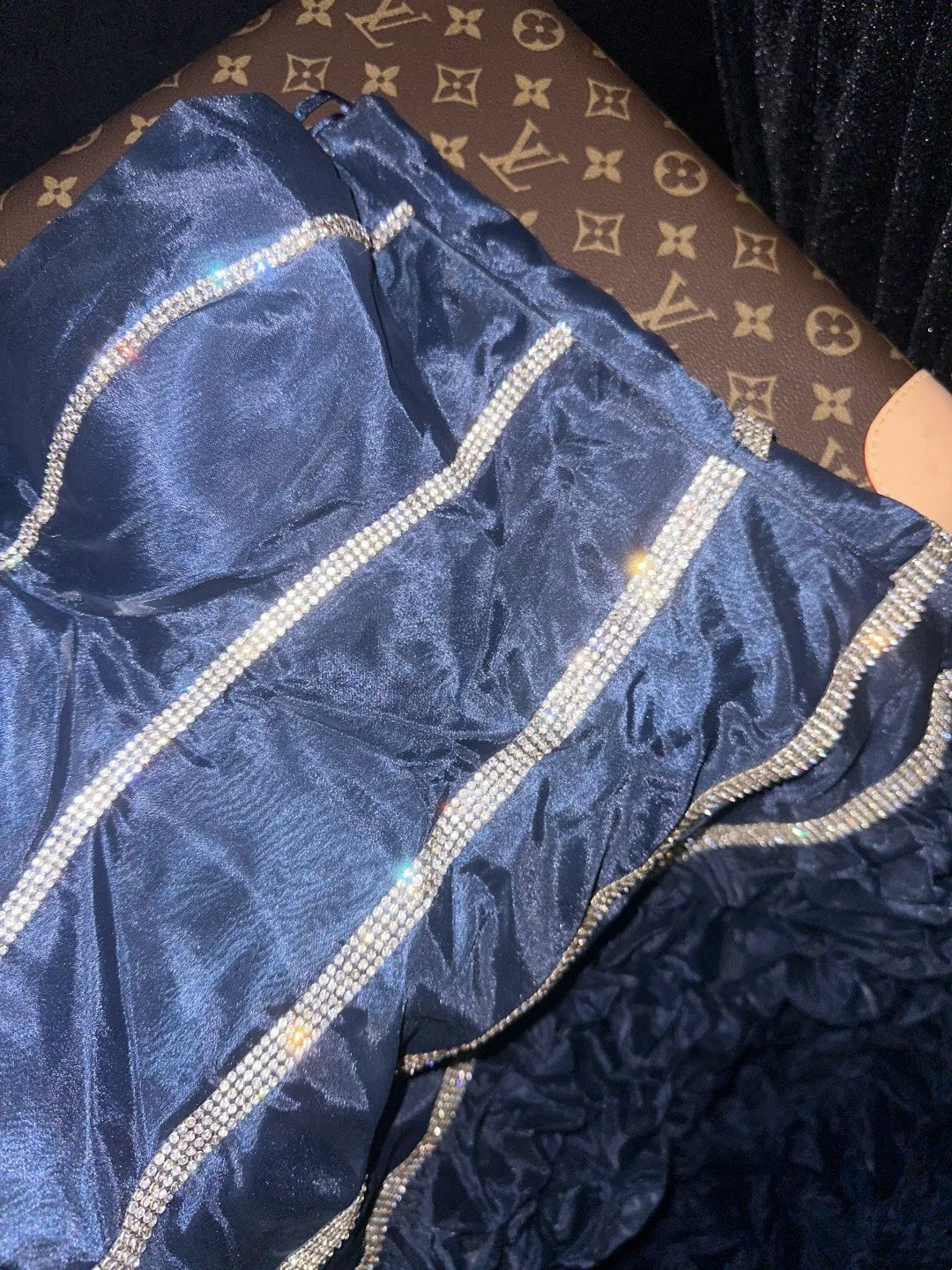 Robe de bal brillante à paillettes et col en cœur, robe de soirée sirène, robe de gala, robe de fête d'anniversaire, D3415