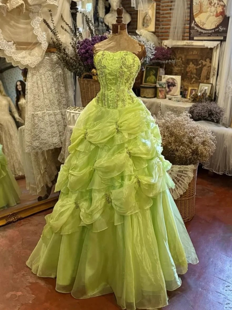 Glänzendes Ballkleid mit herzförmigem Pailletten-Meerjungfrauen-Abendkleid, Galakleid, Geburtstagspartykleid, D3415