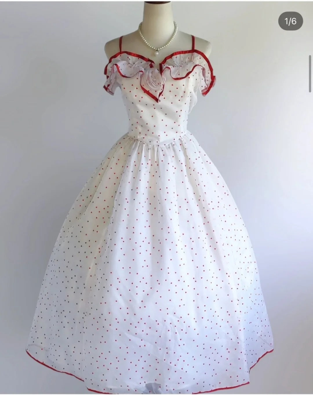 Pretty Prom Dress Spaghetti Straps Polka Dots Gala Dress Evening Dress Formal Dress D4418