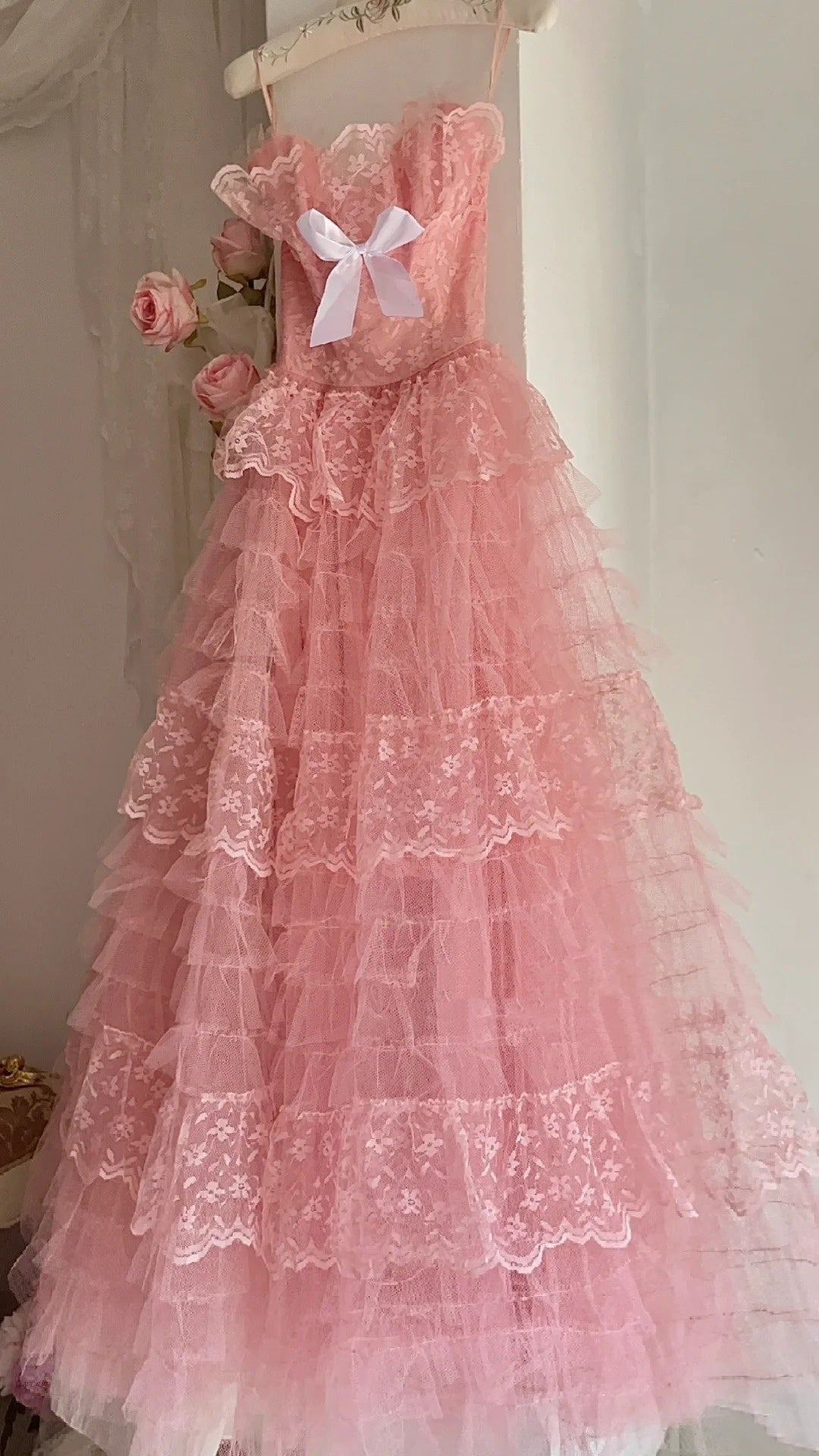 Sweet Prom Dress Strapless Tulle Gala Dress Evening Dress Formal Dress D4422