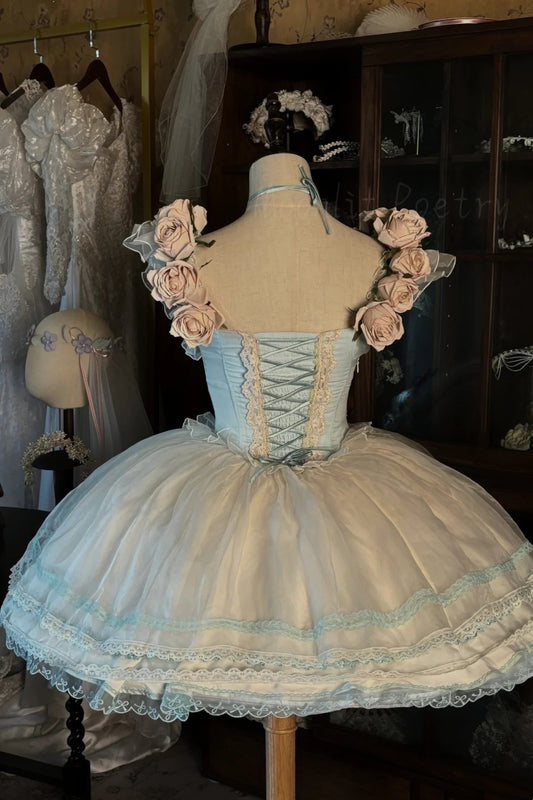 Charming Homecoming Dress Off Shoulder Tulle Short Prom Dress Birthday Party Outfits D4457