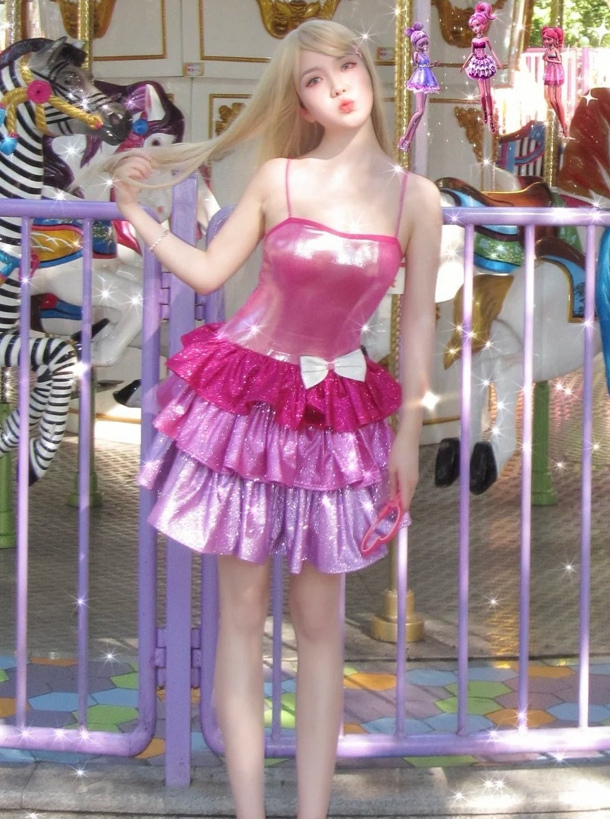 Sweet Homecoming Dress Spaghetti Straps Pleated Short Prom Dress Birthday Party Outfits D4466