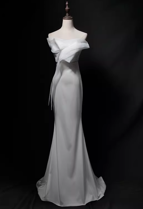 Glänzendes Ballkleid mit herzförmigem Pailletten-Meerjungfrauen-Abendkleid, Galakleid, Geburtstagspartykleid, D3415